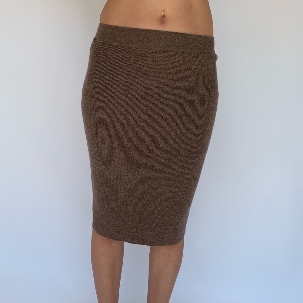 Anthropologie Cashmere pencil skirt - Picture 6 of 8